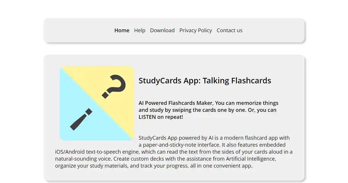 StudyCards App