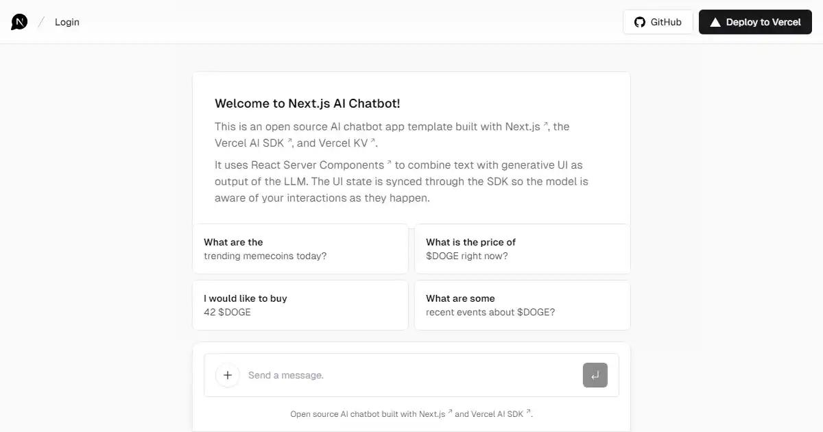 Next.js Chatbot