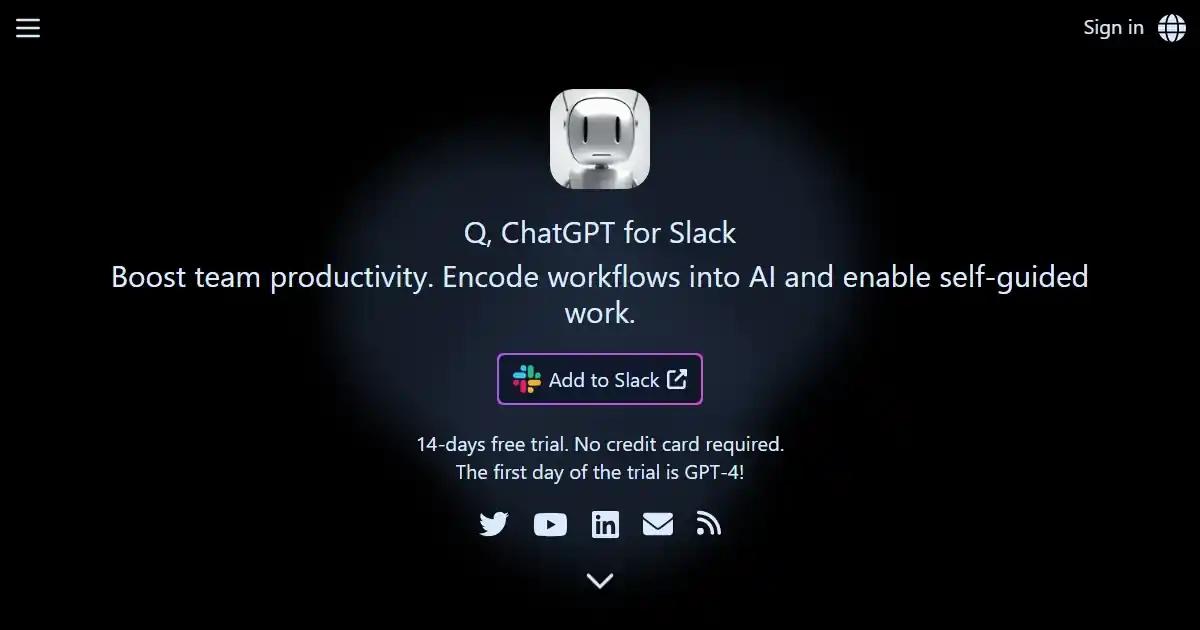 Q Slack Chatbot