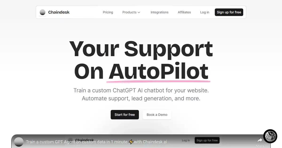 ChatSite By Databerry