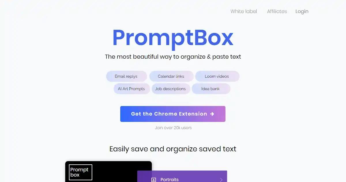 PromptBox