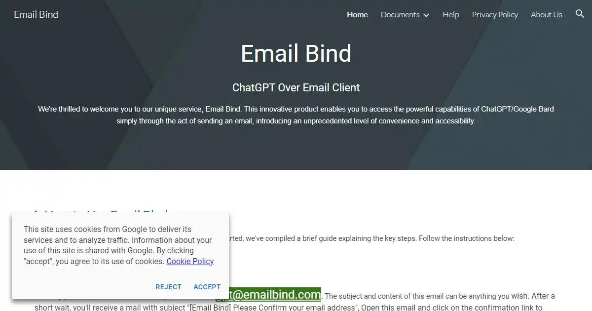 Email Bind