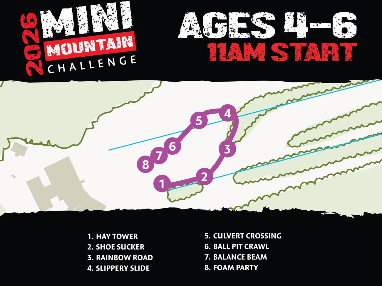 MMC 4-6 course map.