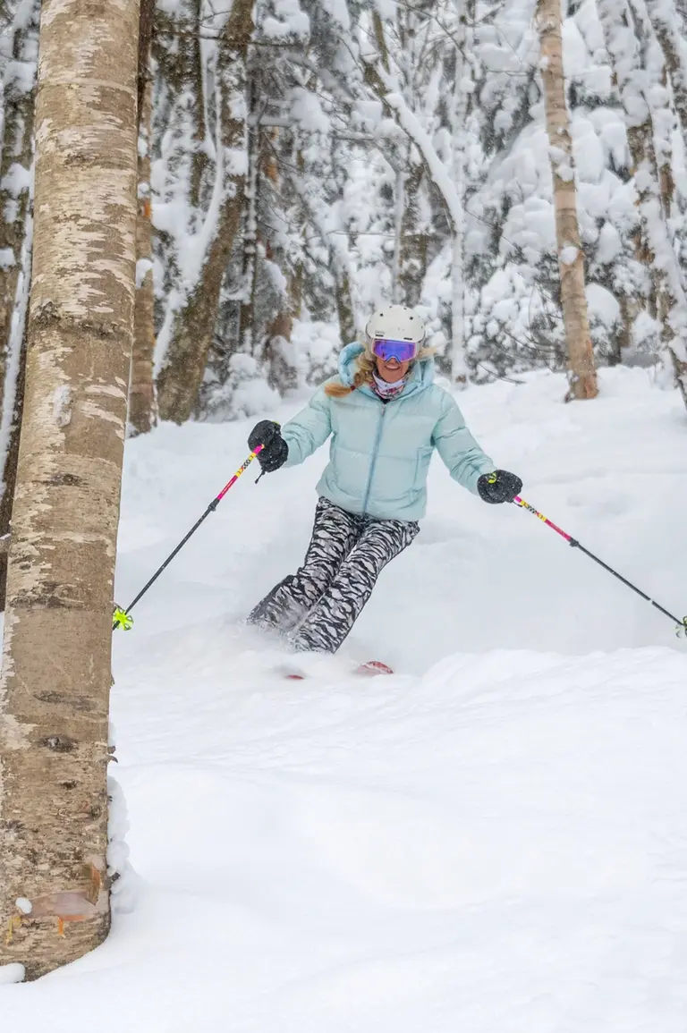 Freestyle skiing at Sugarbush
