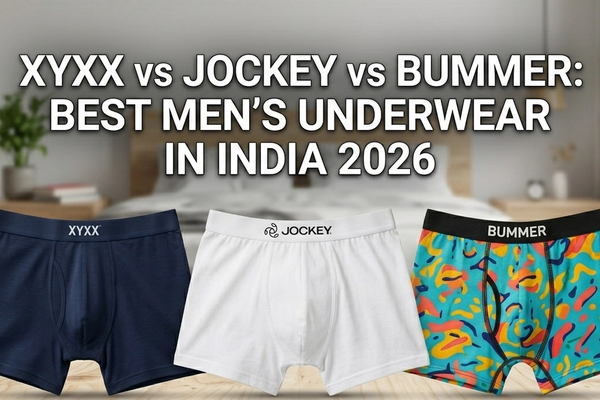 XYXX vs Jockey vs Bummer: Best Men's Underwear in India 2026