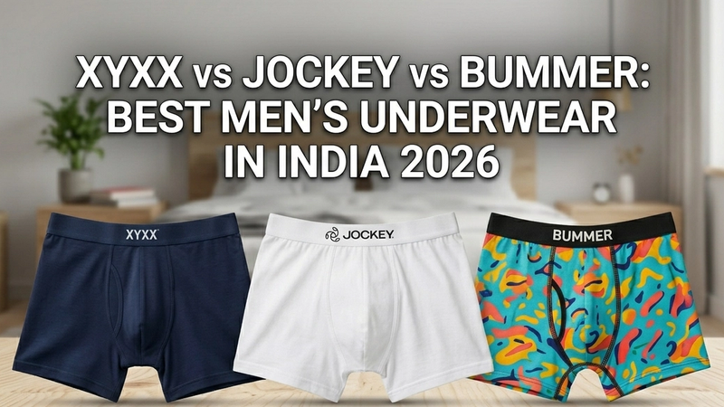 XYXX vs Jockey vs Bummer: Best Men's Underwear in India 2026