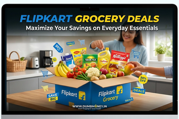 Flipkart Grocery Discounts: Get 50% Off On your First Order
