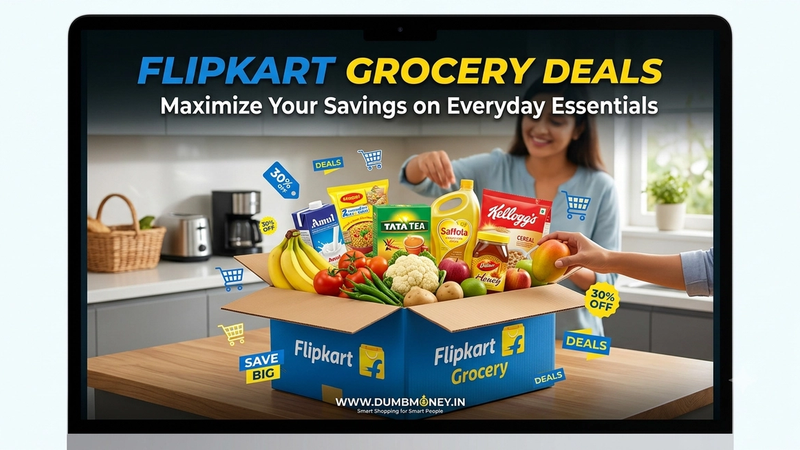 Flipkart Grocery Discounts: Get 50% Off On your First Order