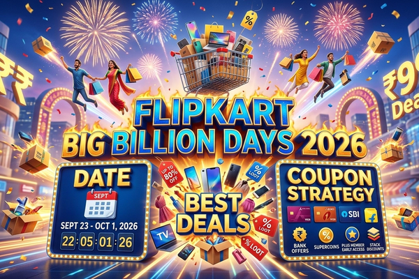 Flipkart Big Billion Days 2026: Date, Best Deals & Coupon Strategy