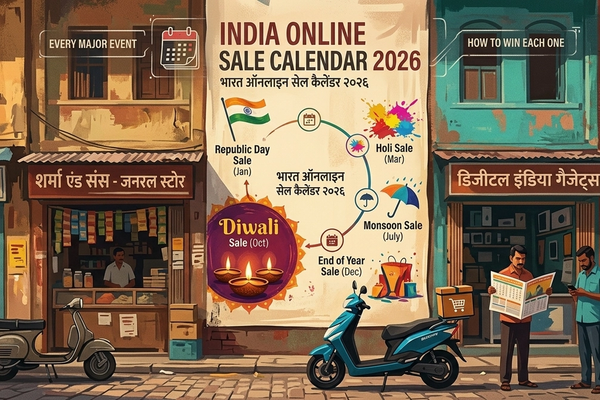 India Online Sale Calendar 2026: Every Major Shopping Event & How to Win Each One