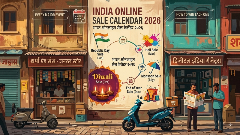 India Online Sale Calendar 2026: Every Major Shopping Event & How to Win Each One