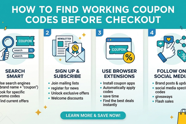 How to Find Working Coupon Codes Before Checkout