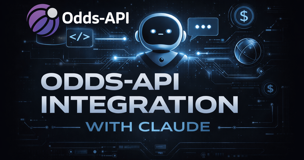 Odds Api How to Connect a Sports Betting Odds API to Claude Using MCP | Odds API