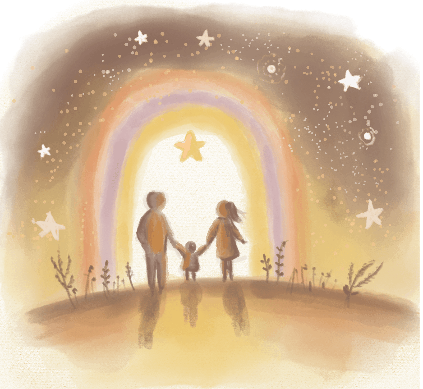 Chemin vers l’arc-en-ciel