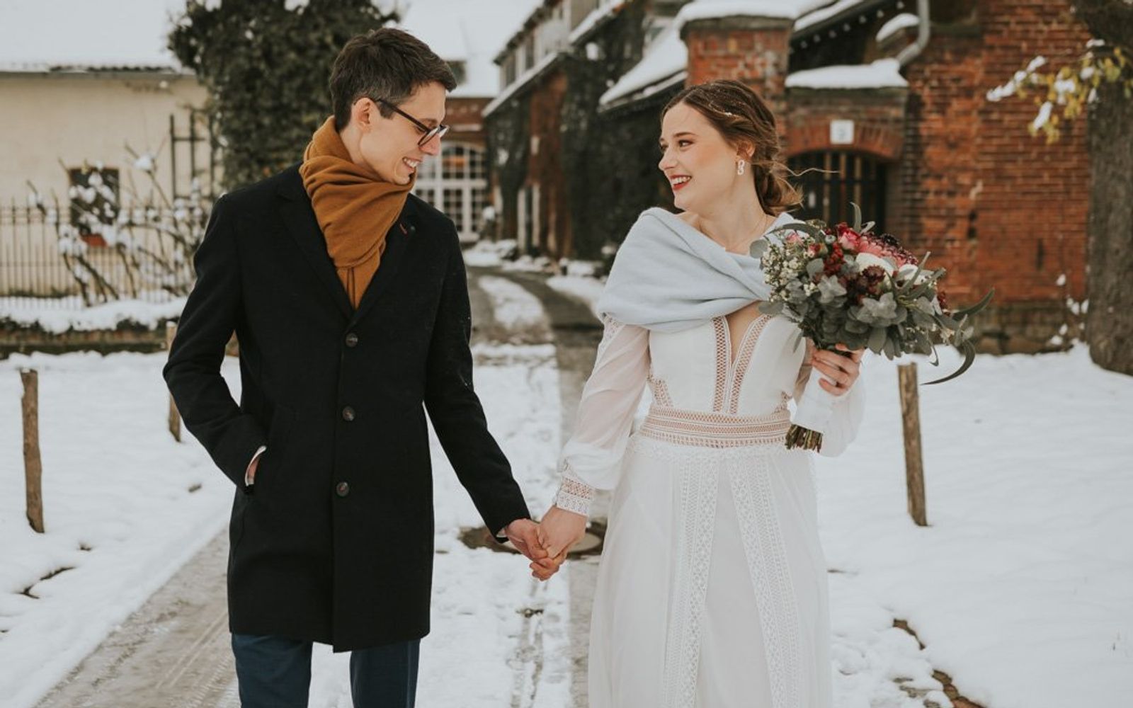 Titelbild: Winterhochzeit in Schkeuditz