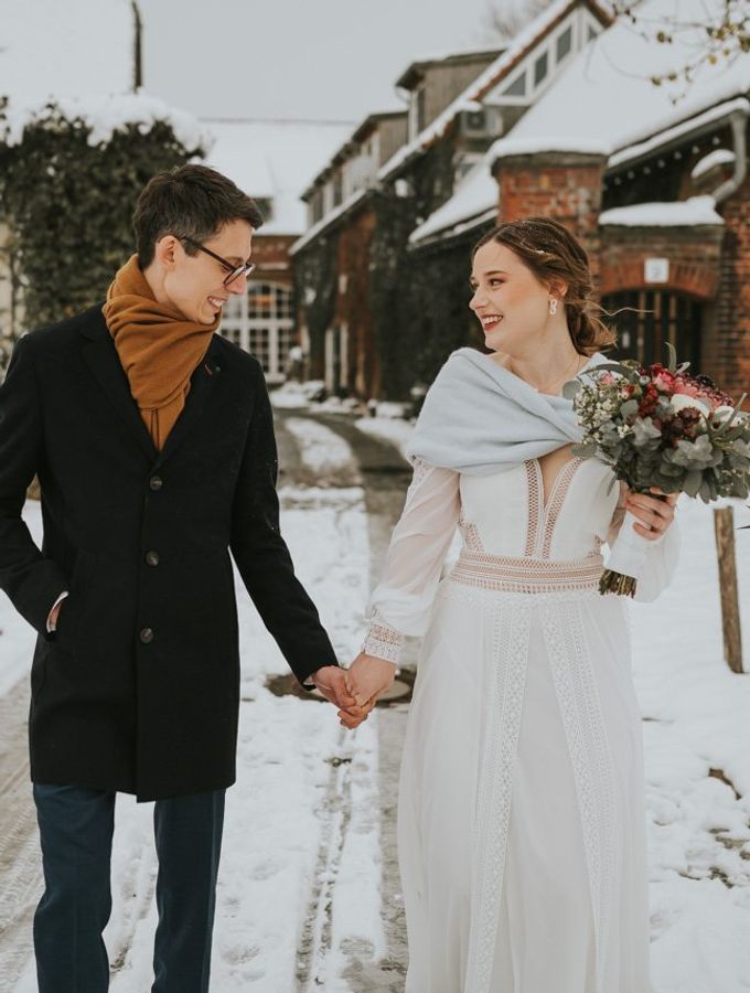 Titelbild: Winterhochzeit in Schkeuditz