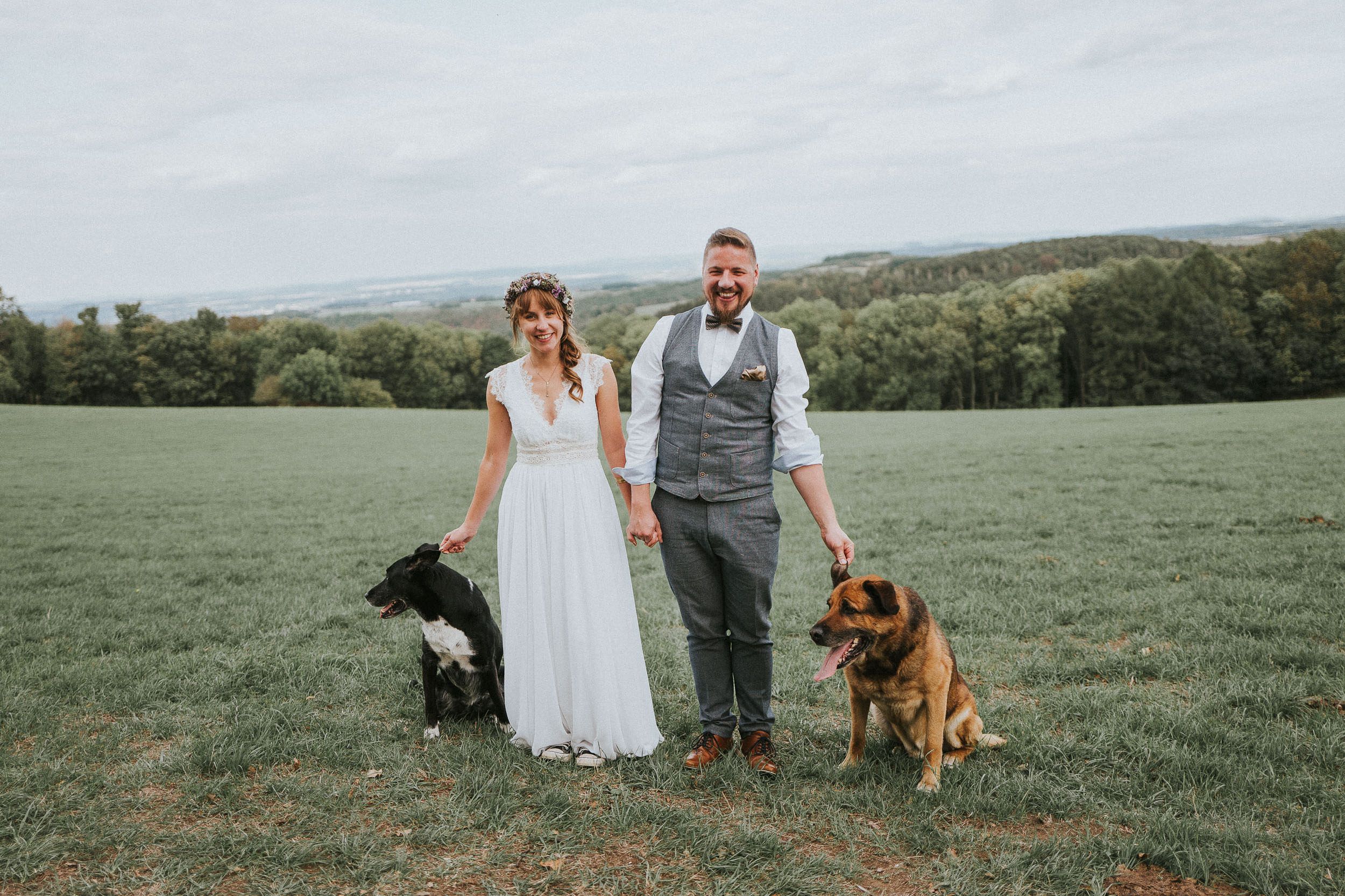 Herbsthochzeit in Bad Neuenahr-Ahrweiler: Goldene Blätter & Farben – Hochzeitsfotograf Tim Schneider