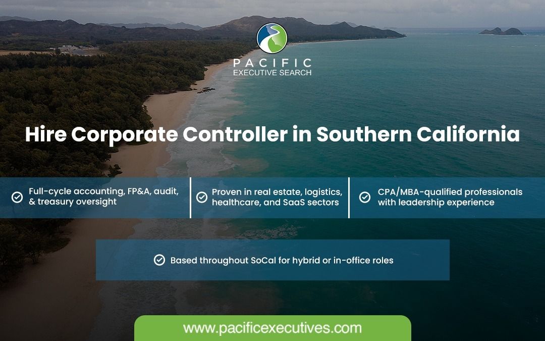 Hire Corporate Controller in Southern California