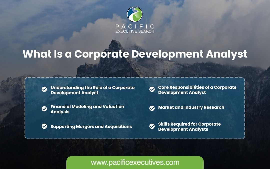 What Is a Corporate Development Analyst