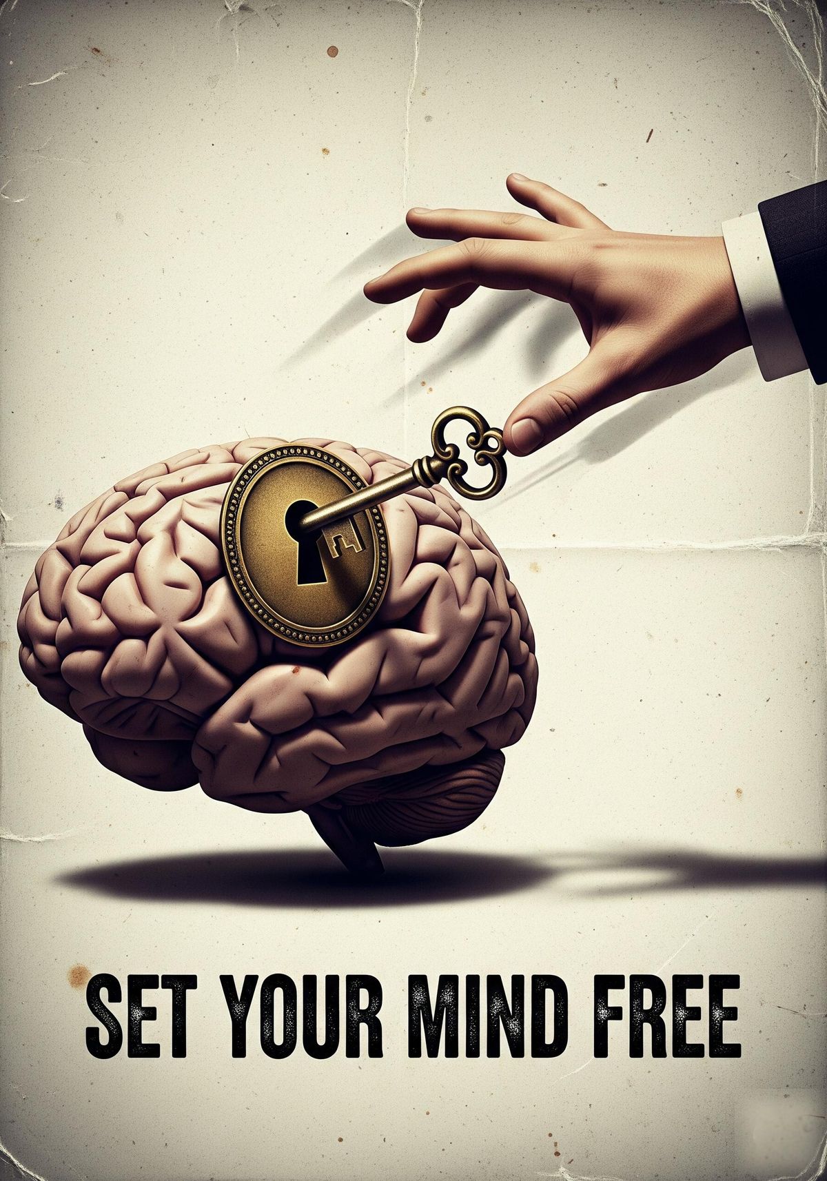 מפתח ומוח לשחרר את המחשבות