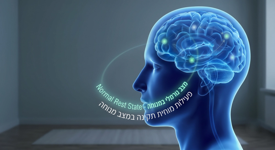 מוח במצב תקין ללא טורדנות כפייתית