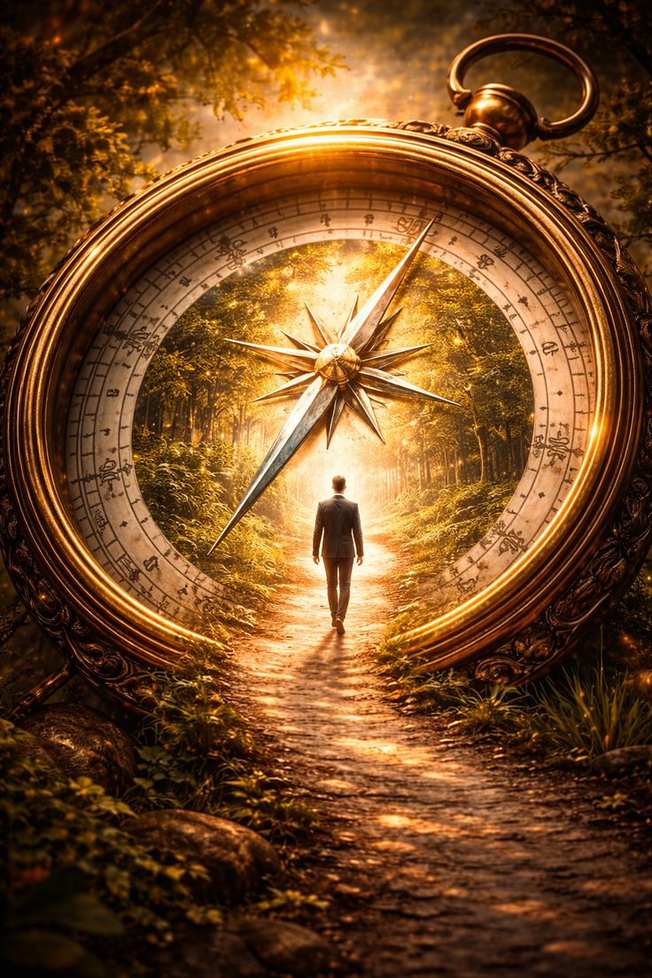 אדם,מצפן,יוניברס ניצוצות של זהב