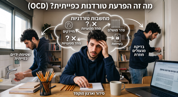 נער עם הפרעת טורדנות כפייתית