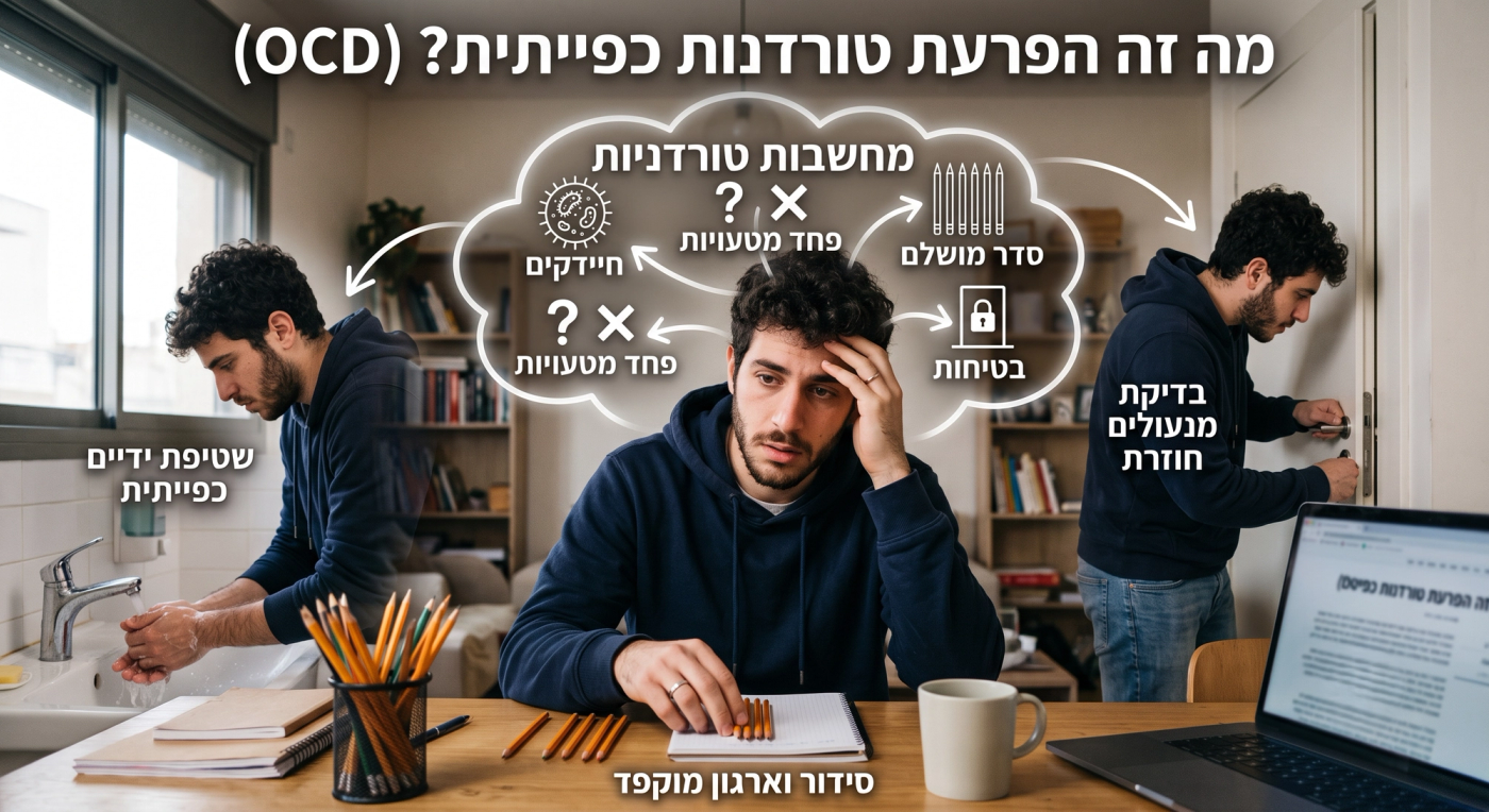 נער עם הפרעת טורדנות כפייתית