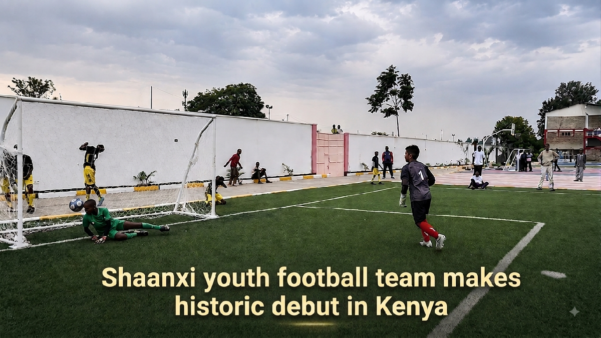 China's Soft Power Play: Young Footballers Take to the Pitch in Kenya