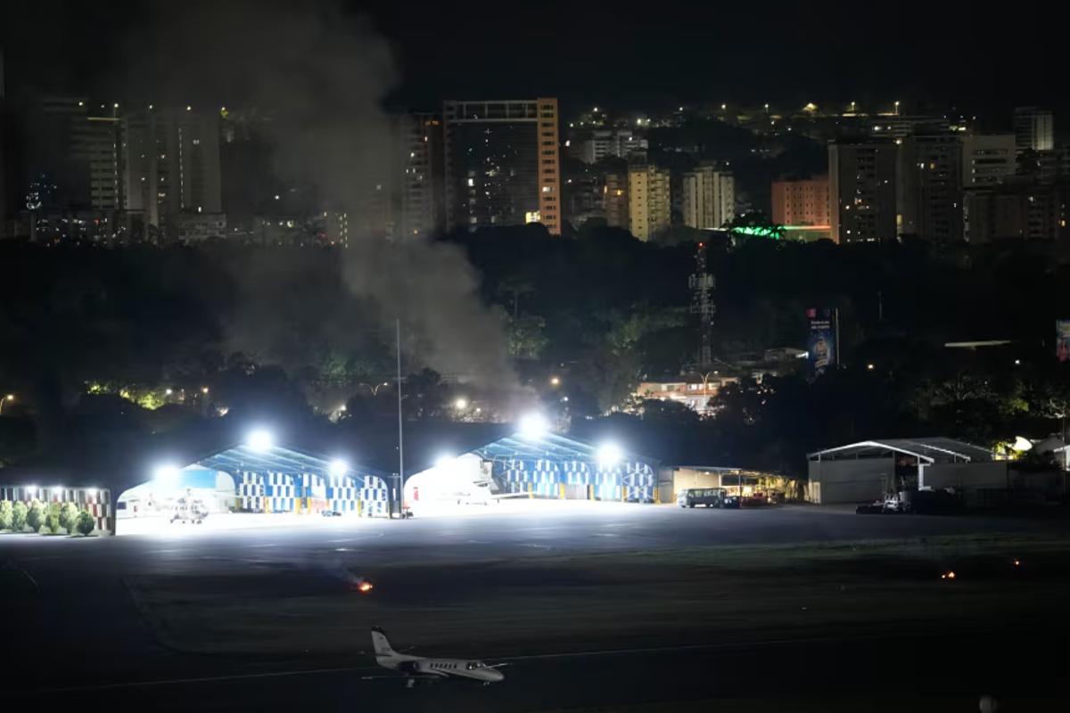 Explosions reported in Caracas amid claims of foreign military strikes