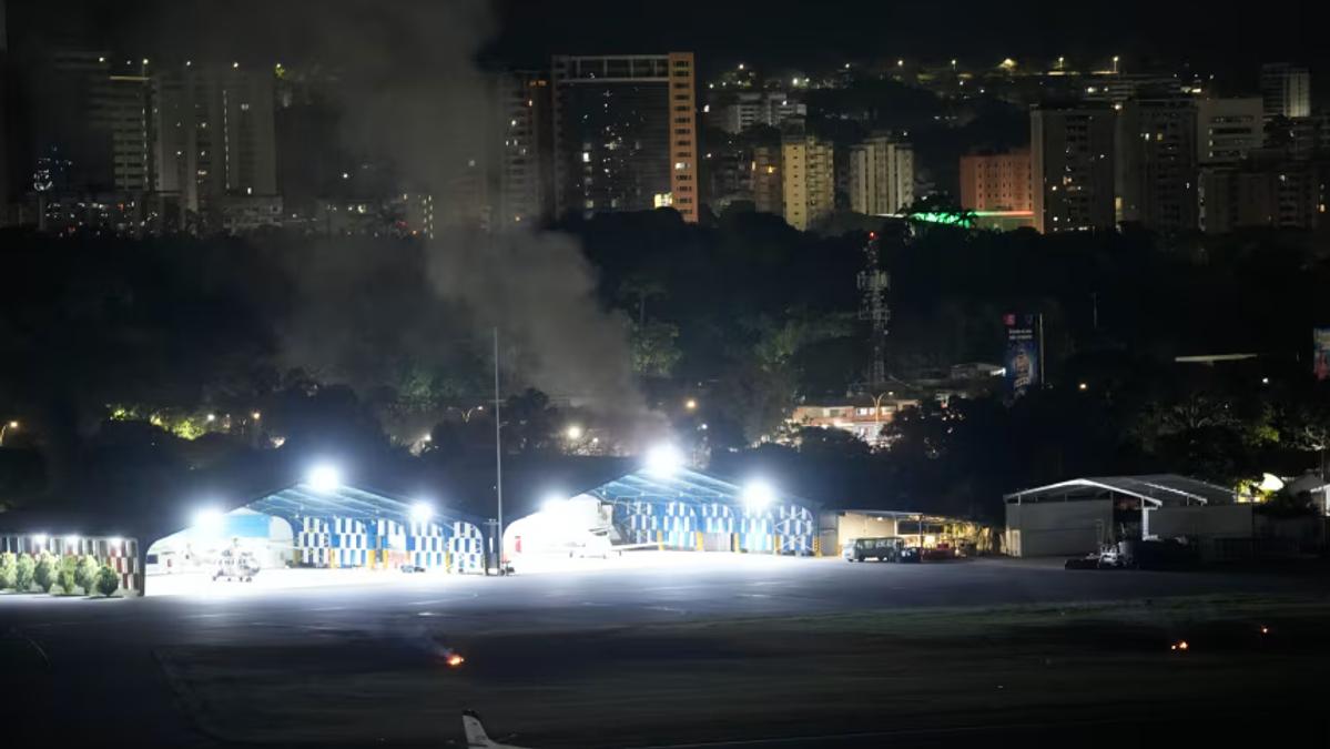 Explosions reported in Caracas amid claims of foreign military strikes