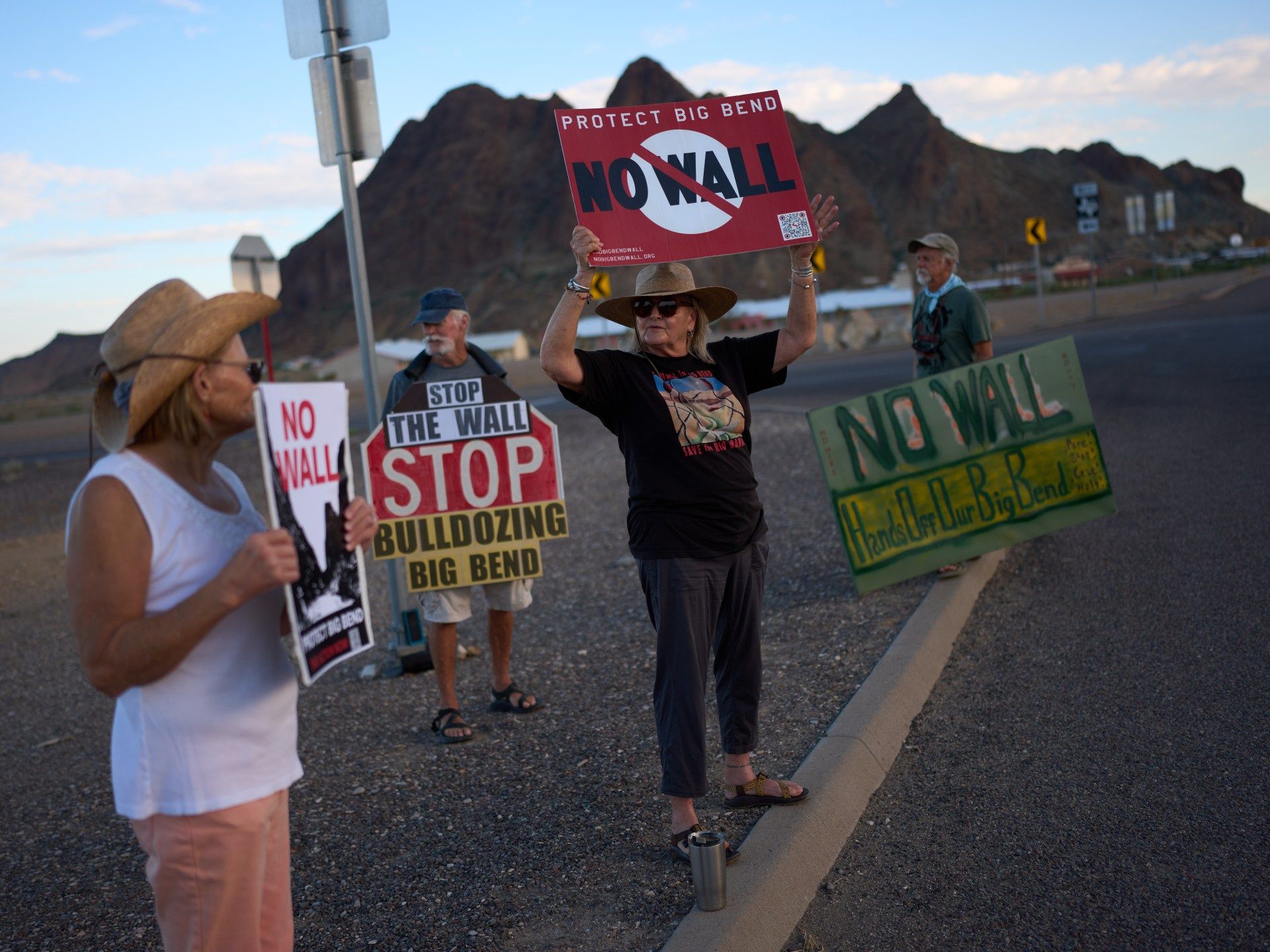 A Desert Wall and the Lives It Divides