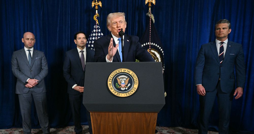 Trump says US will oversee Venezuela during transition period