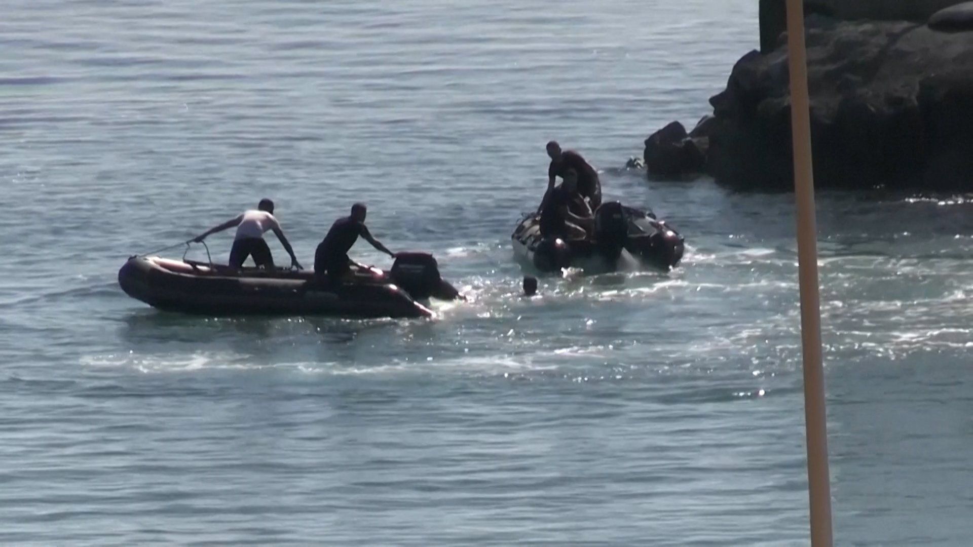 When a Migrant’s Swim Becomes a Political Flashpoint