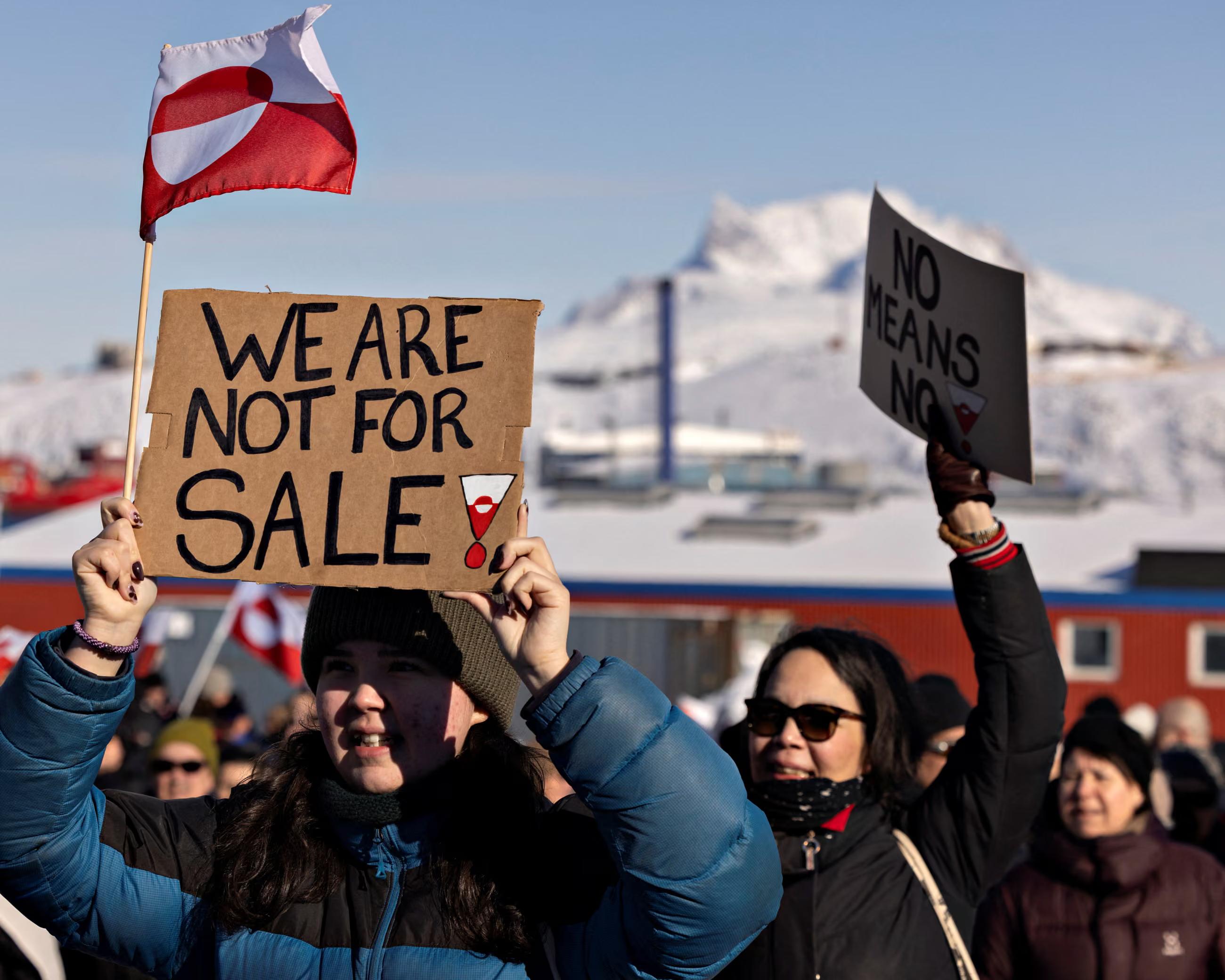 White House says Trump considering military options to acquire Greenland