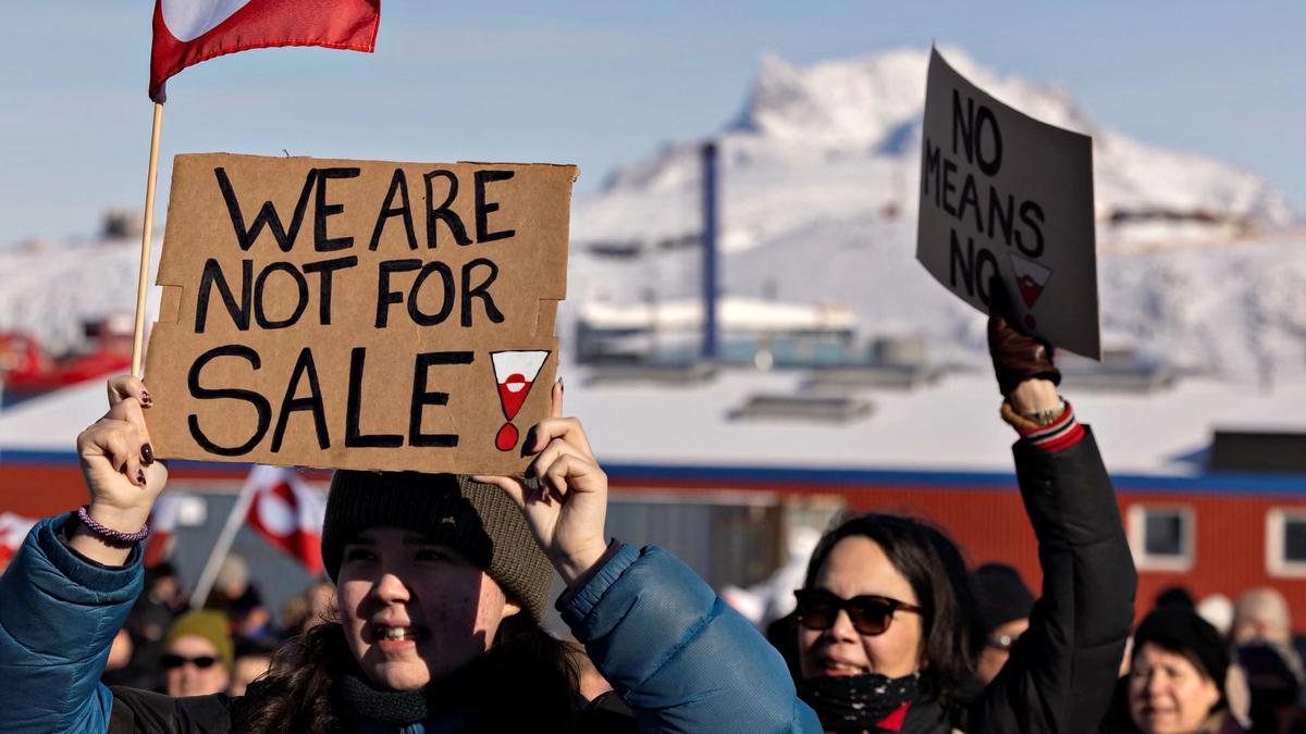 White House says Trump considering military options to acquire Greenland