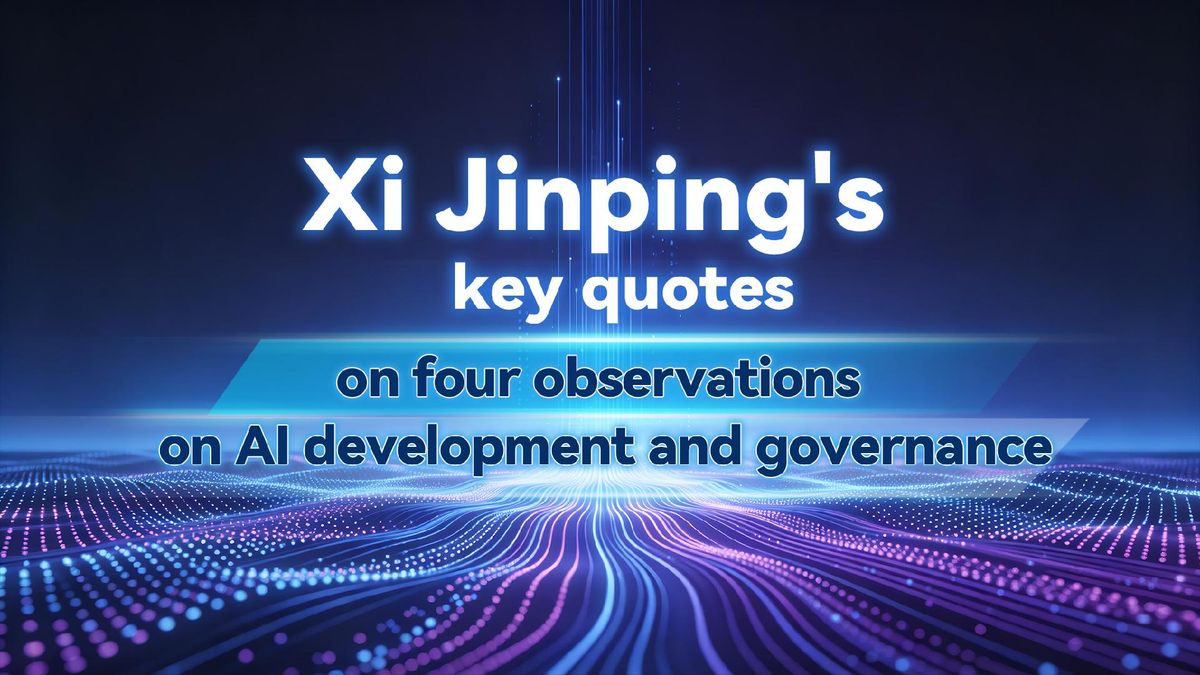 Xi Jinping's AI Governance Framework: A Strategic Shift in Global AI Development
