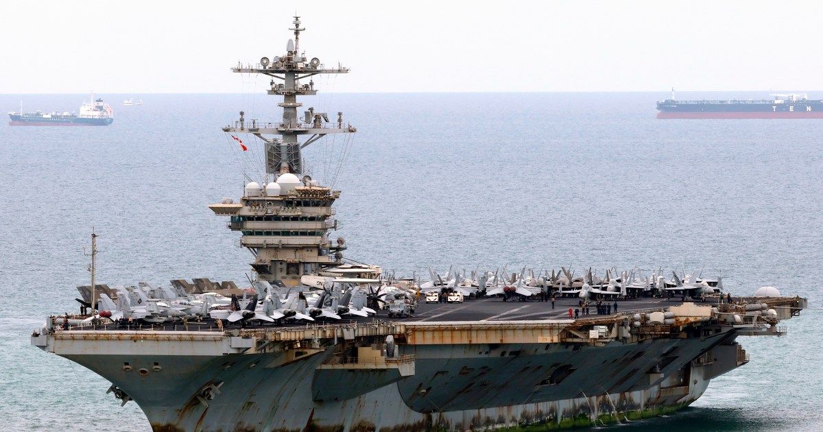 Three Carriers, One Election: How a Naval Show of Force Shapes Iran’s Future