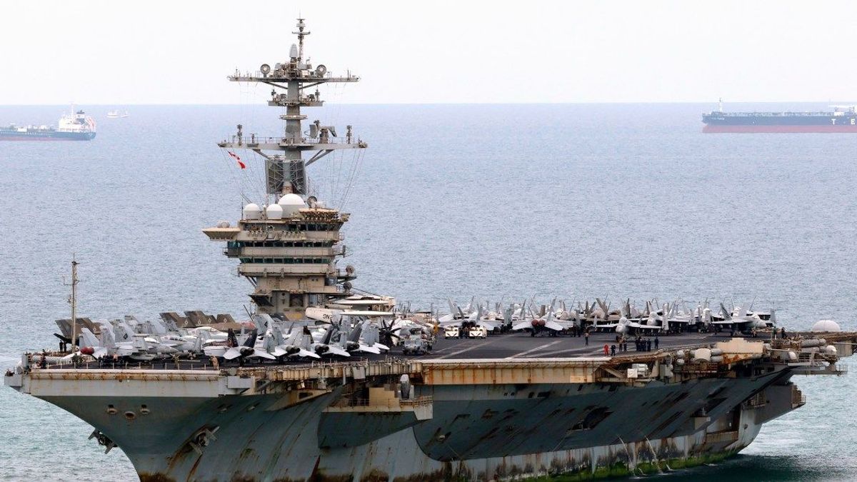 Three Carriers, One Election: How a Naval Show of Force Shapes Iran’s Future