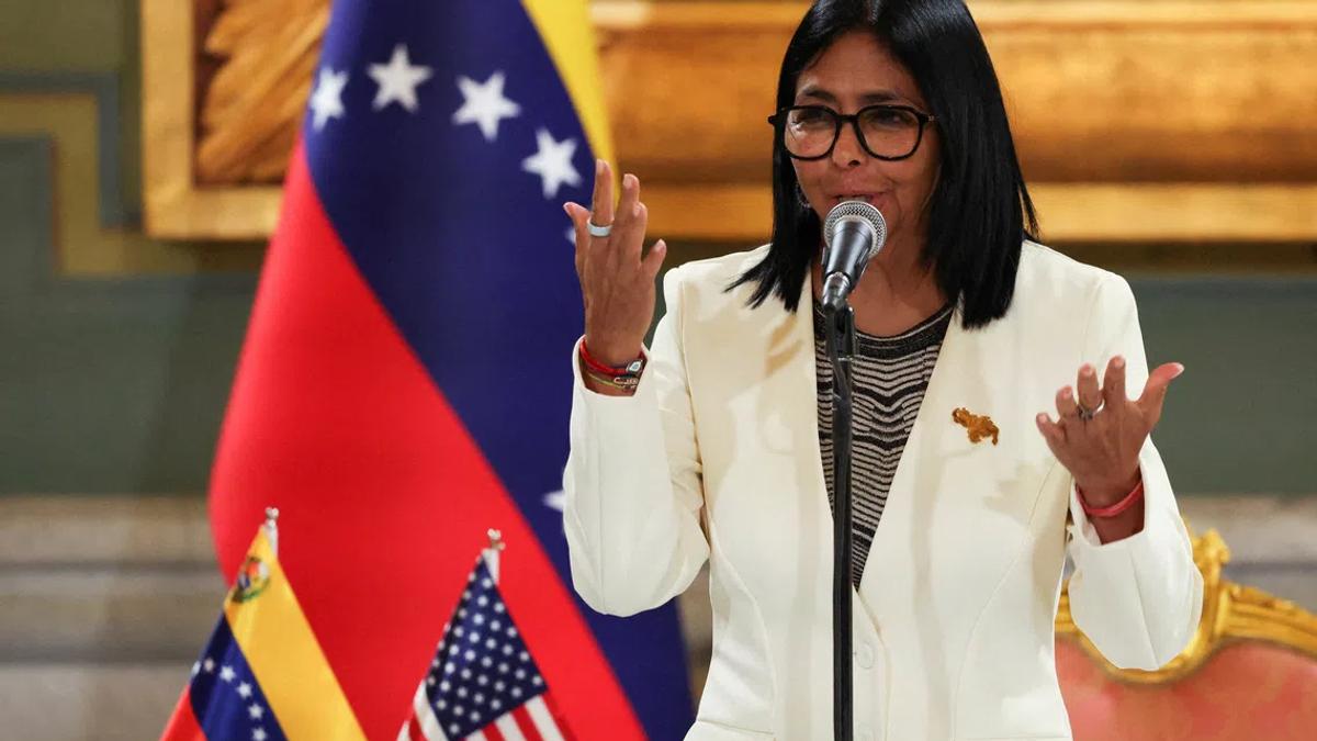 Trump's New York Handshake with Venezuela's Acting President