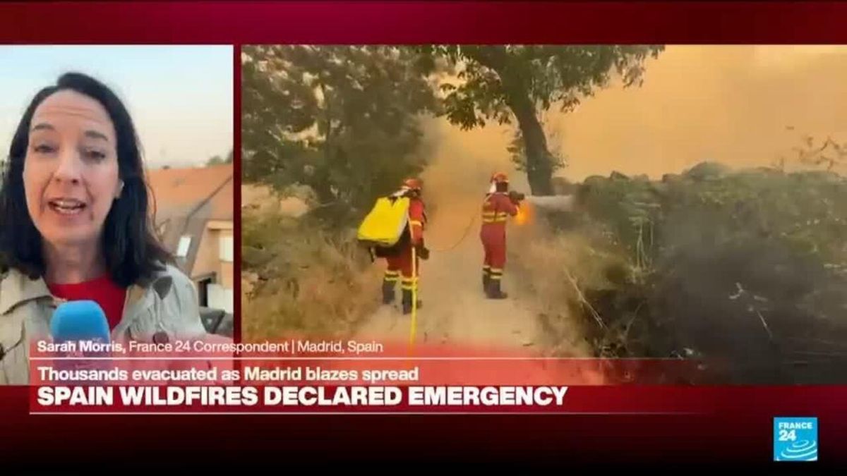 Madrid Wildfires Highlight Escalating Climate Security Risks in Europe
