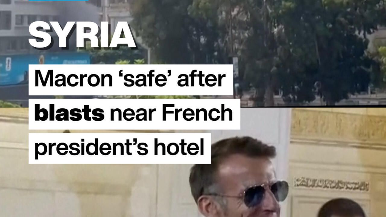 Damascus Blasts Underscore Volatility Amidst Macron's Landmark Re-engagement Effort