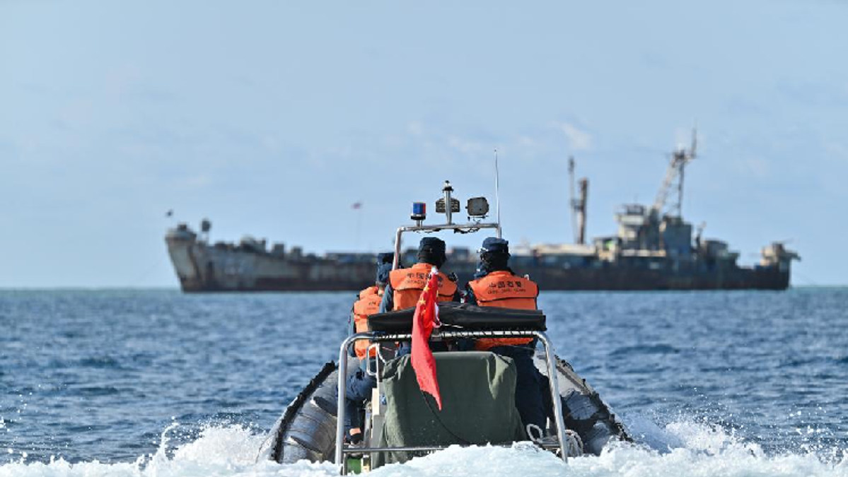 A Rusting Ship, Daily Supplies: The Quiet Battle for a Shoal