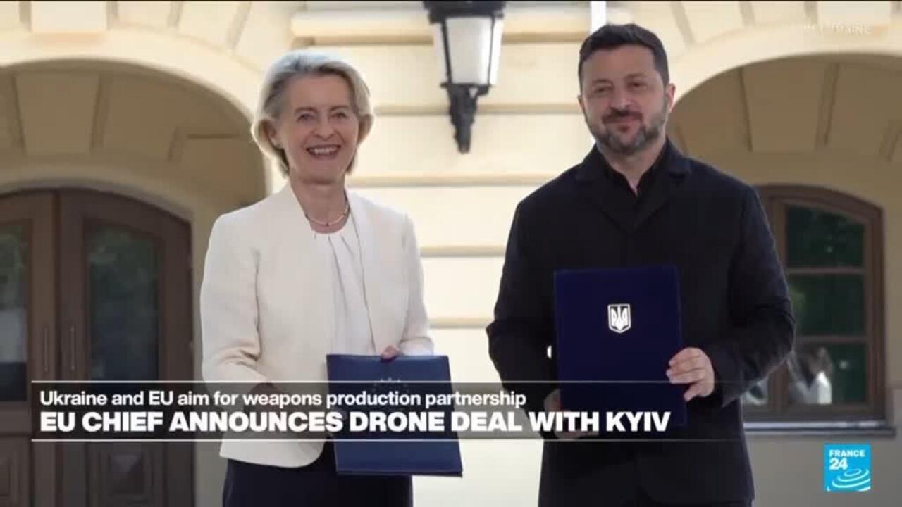 EU, Ukraine Seal Strategic Drone Deal Amid Ongoing Conflict with Russia