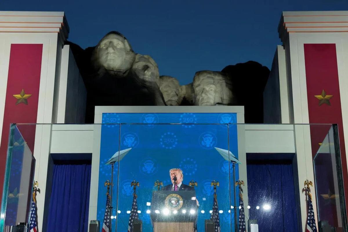 Trump's Mount Rushmore Address: A Divided America's 250th Birthday