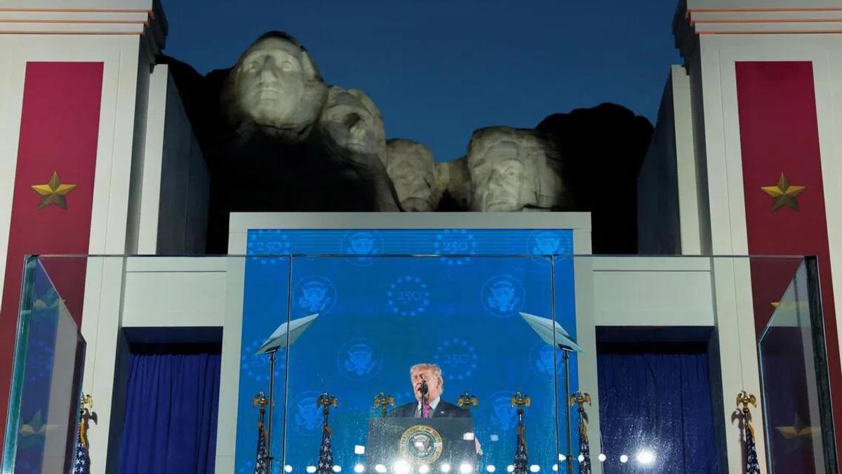 Trump's Mount Rushmore Address: A Divided America's 250th Birthday