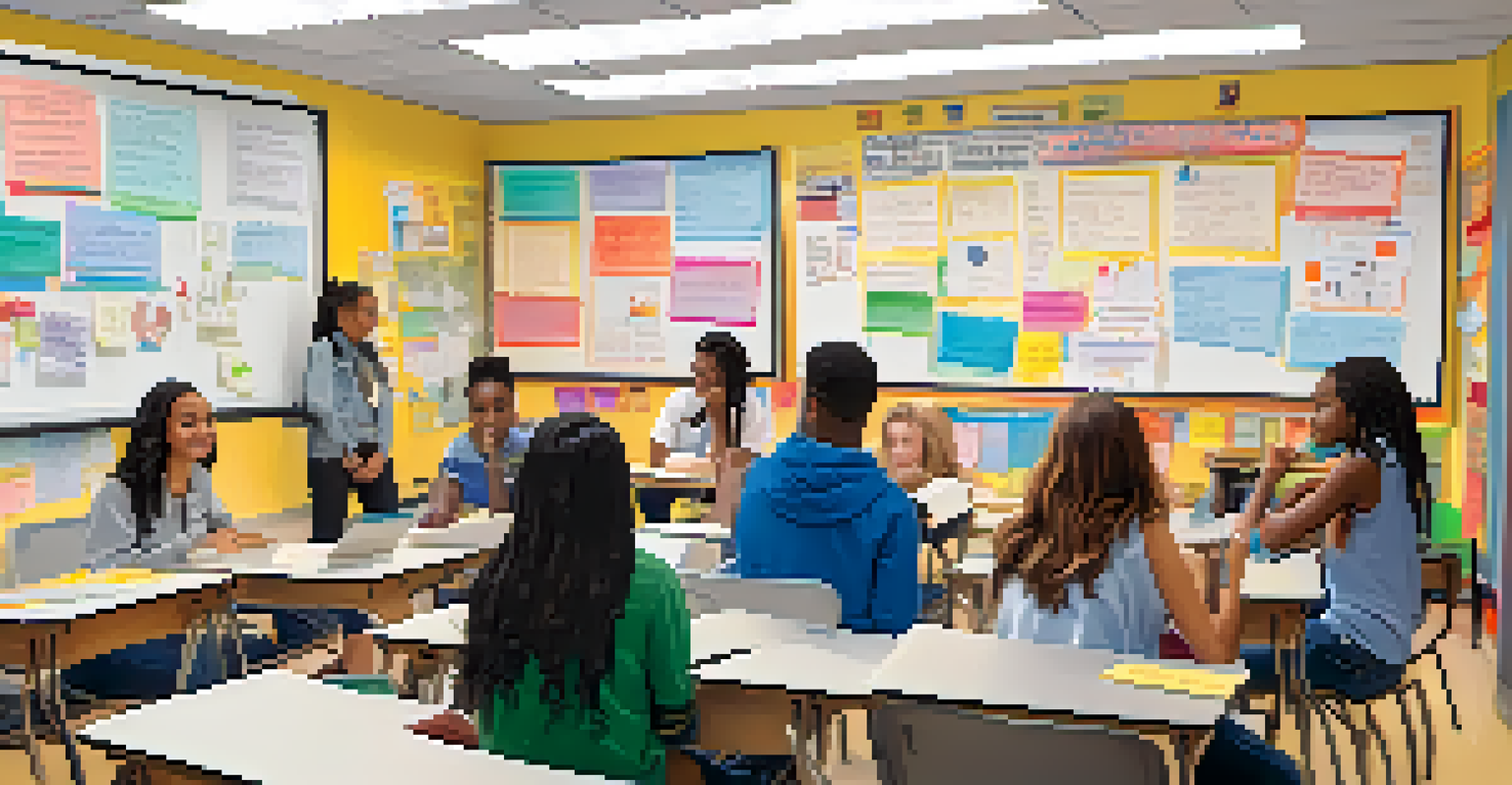 High school students participating in a council meeting in New York City, discussing important topics like school safety and mental health, exemplifying youth empowerment.