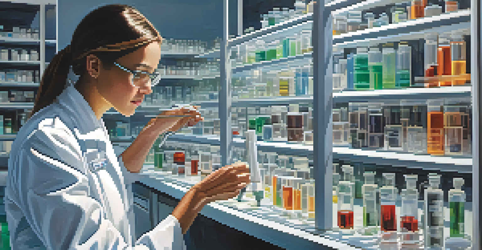 A researcher in a laboratory in NYC, focusing on analyzing samples related to infectious diseases.