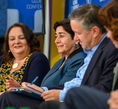 Photo of panel at Milken 2022