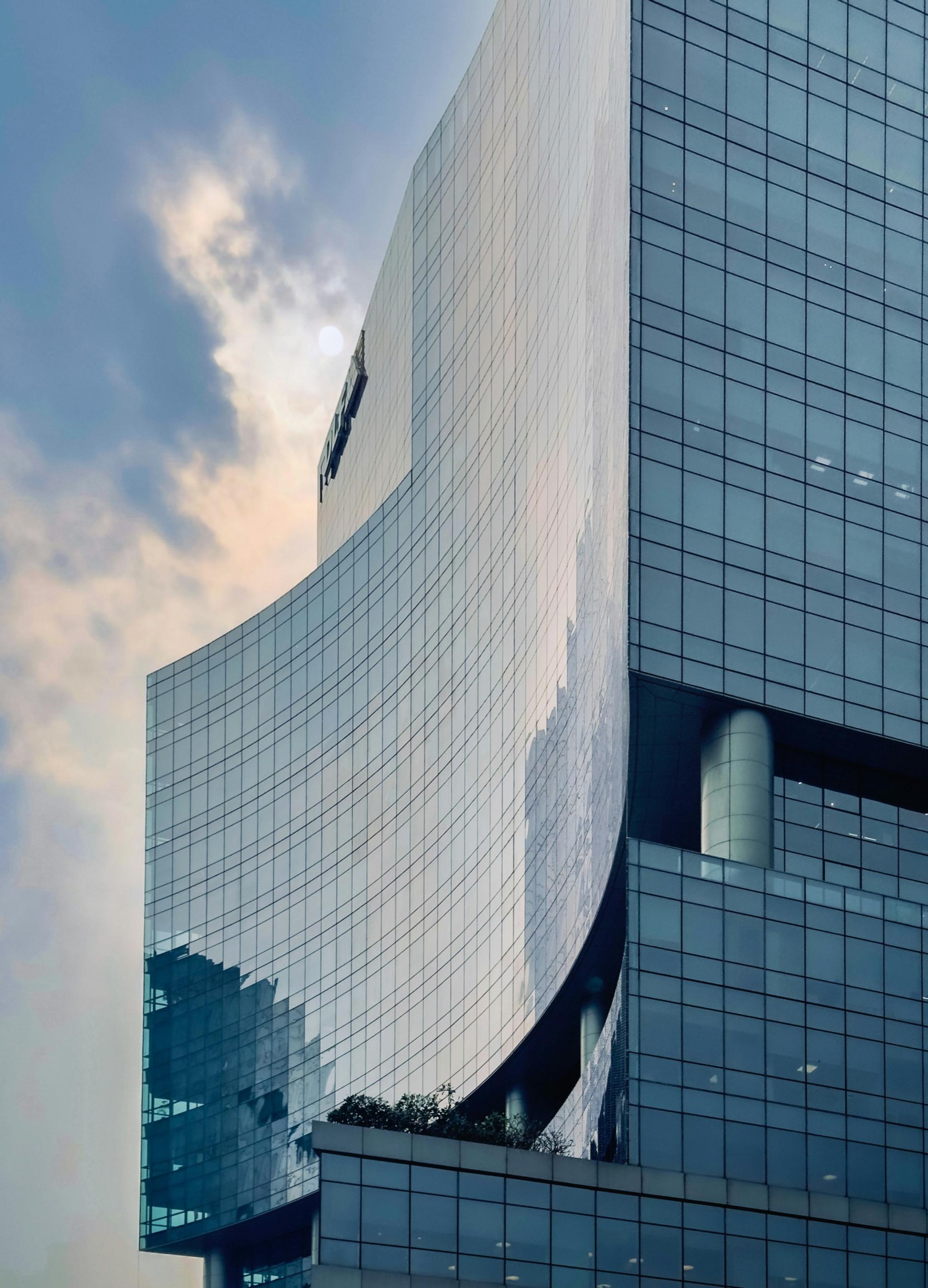 Grade A office building exterior
